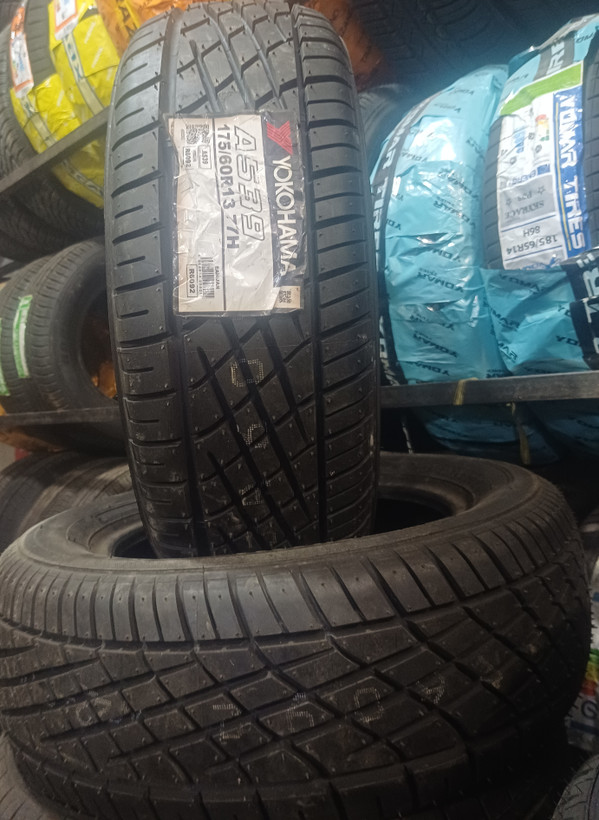 لاستیک خودرو 175/60r13 یوکوهاما ژاپن دو حلقه اخر2024